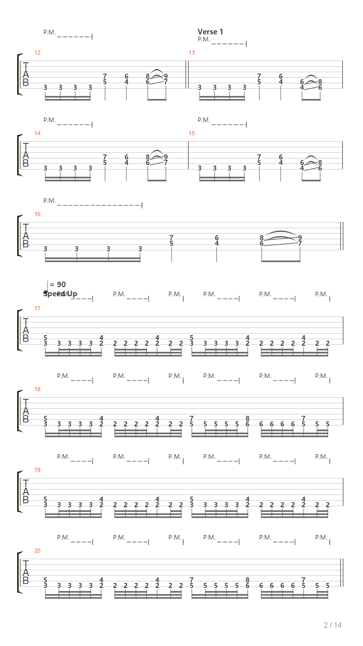 Provoked Accurser吉他谱