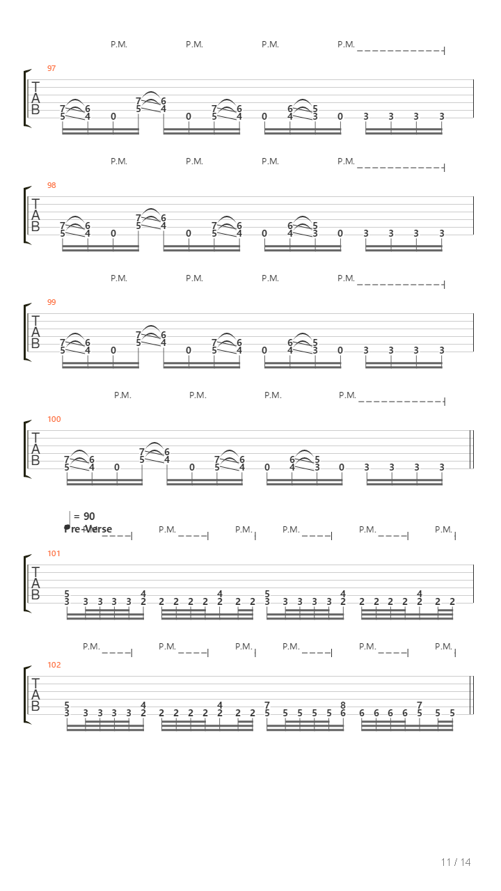 Provoked Accurser吉他谱