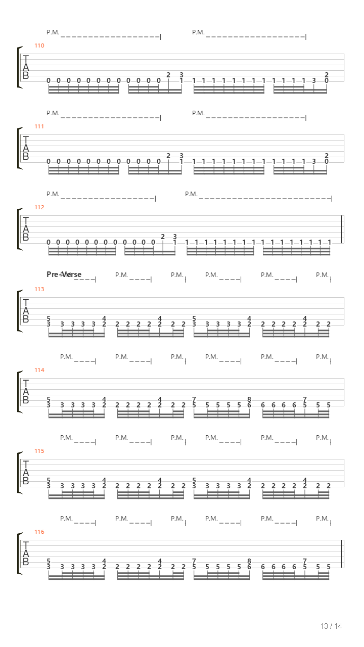 Provoked Accurser吉他谱