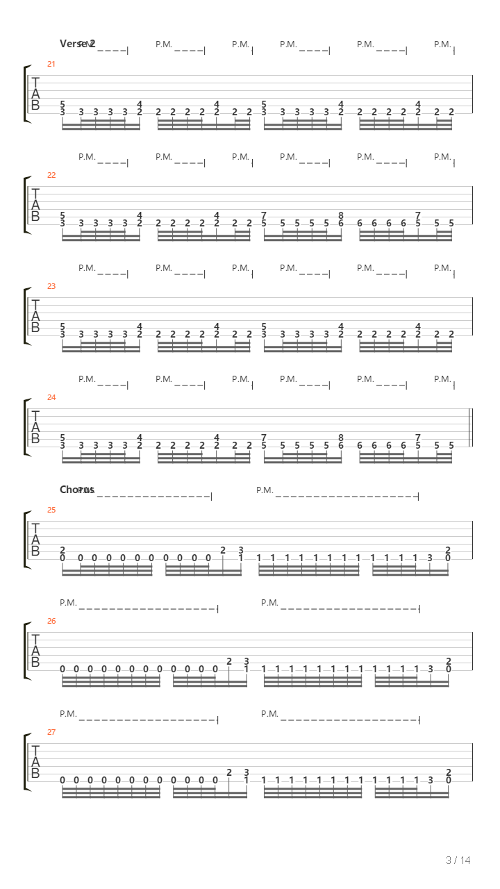 Provoked Accurser吉他谱