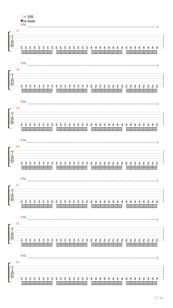 Provoked Accurser吉他谱