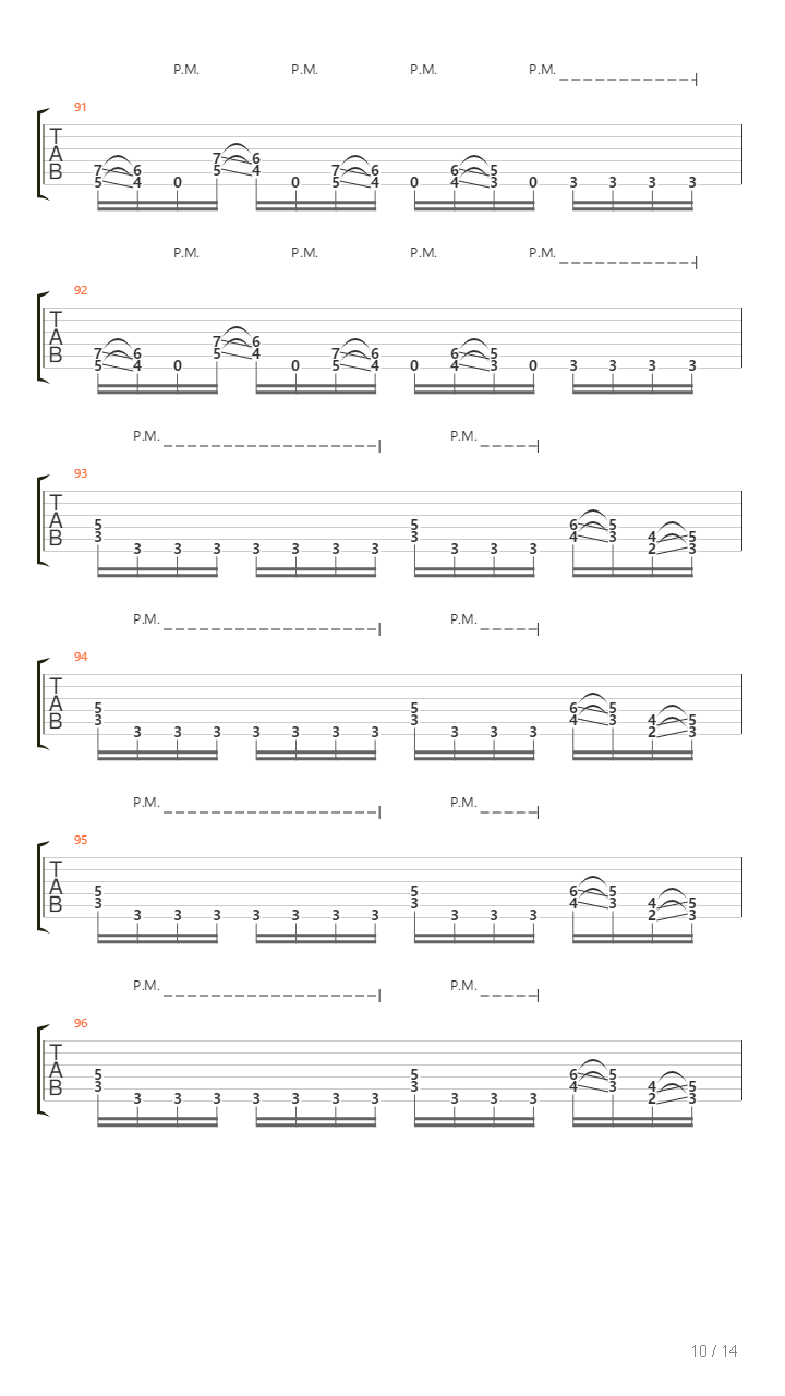 Provoked Accurser吉他谱