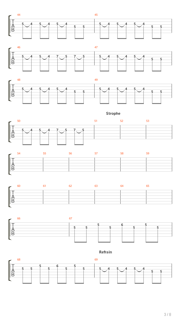 Stadt Der Engel吉他谱