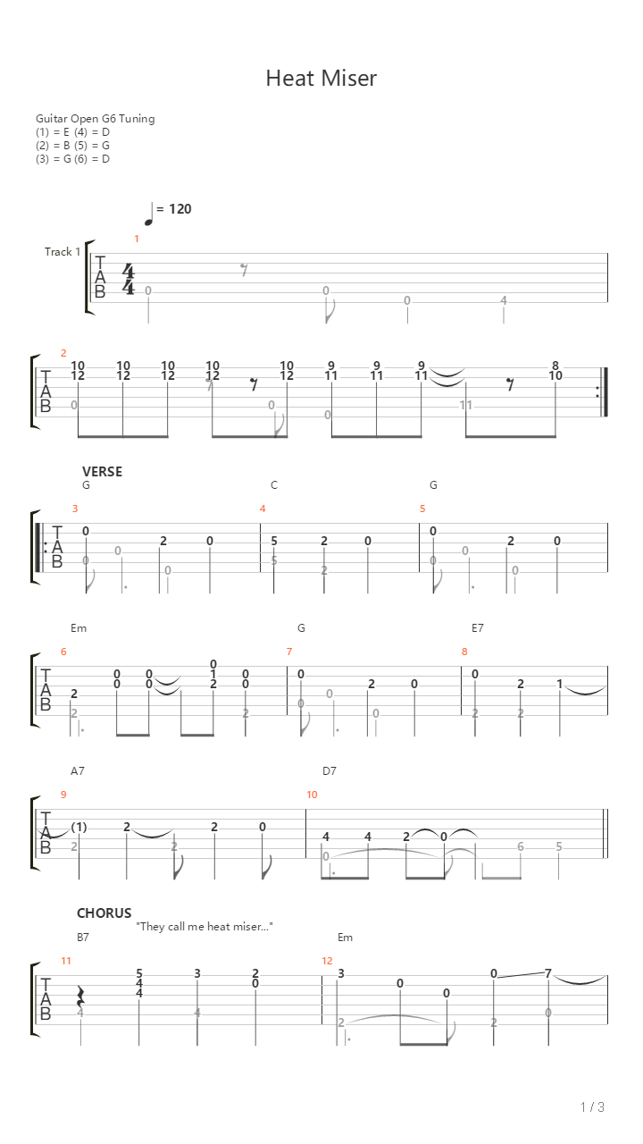 Heat Miser The Year Without A Santa Claus吉他谱
