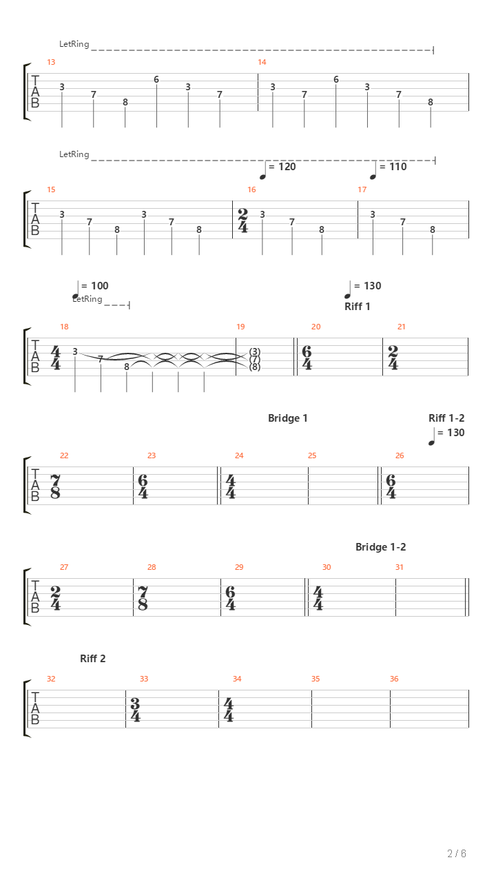 A Longing For The Still吉他谱