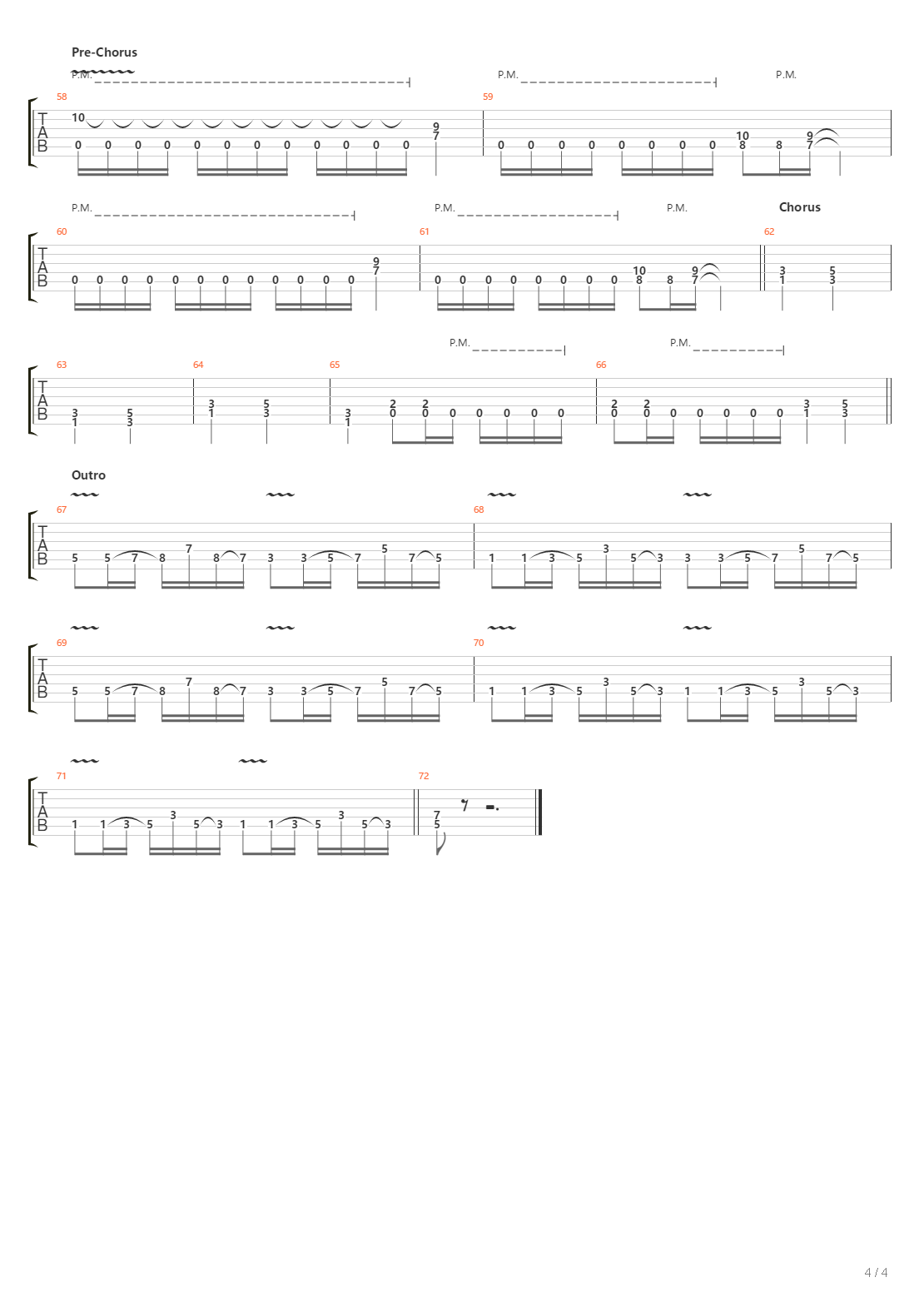 Key Of Fortune吉他谱