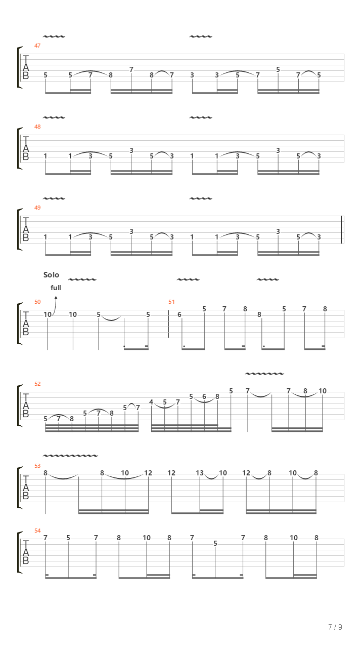 Key Of Fortune吉他谱