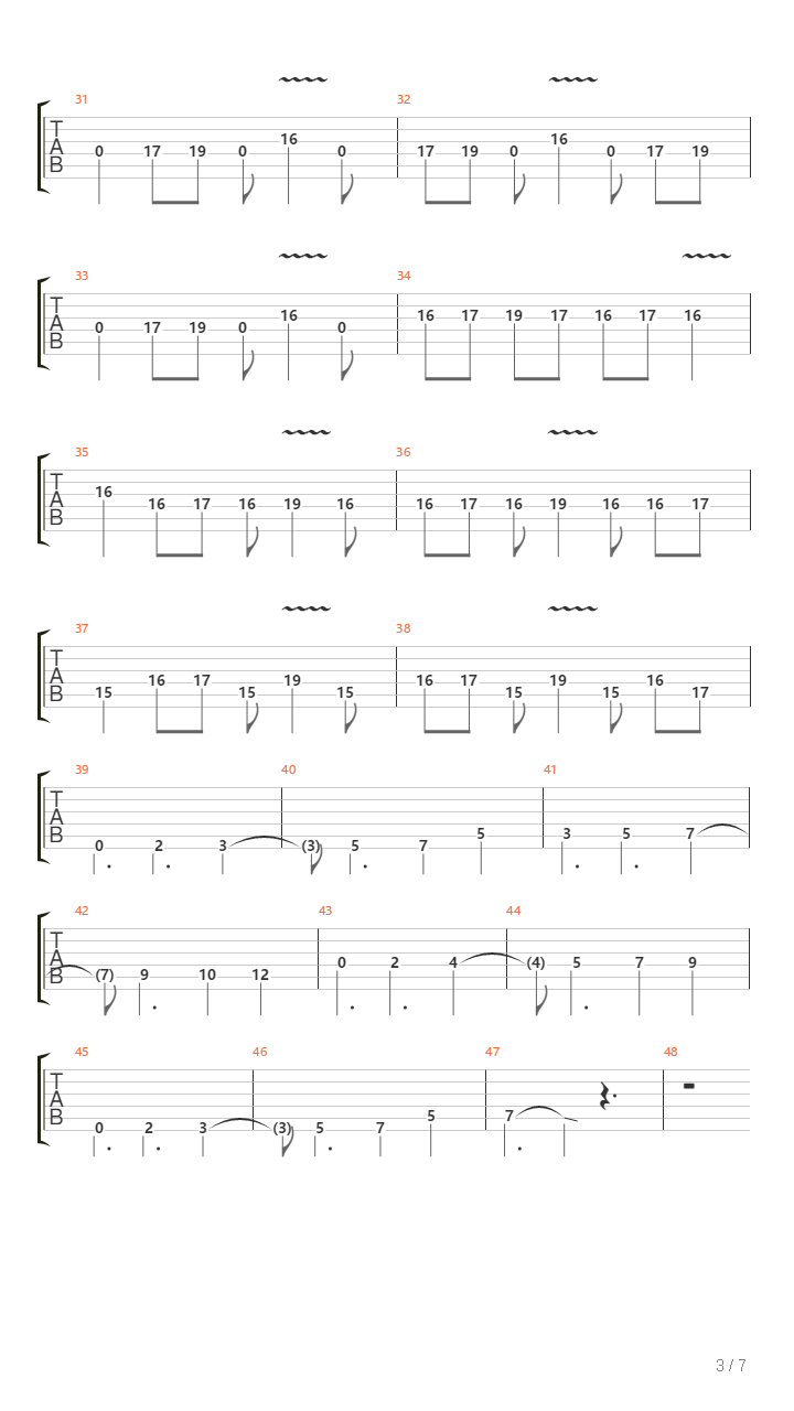 Icarus吉他谱