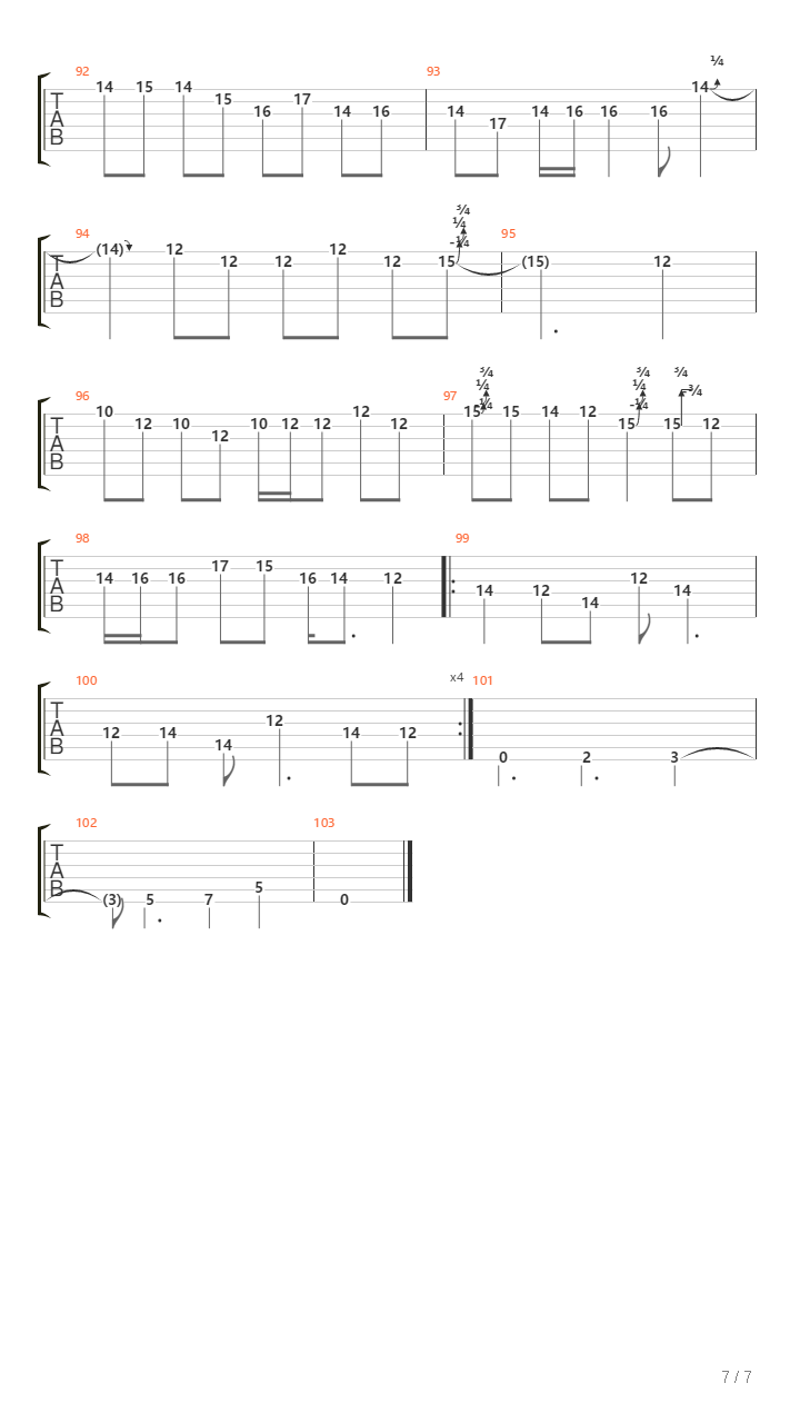 Icarus吉他谱