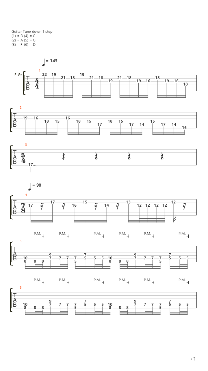 Bats In The Attic吉他谱