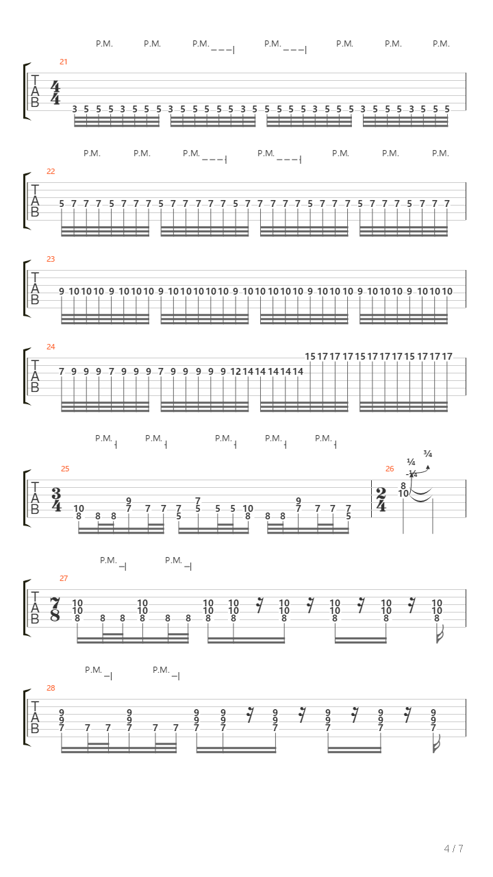 Bats In The Attic吉他谱