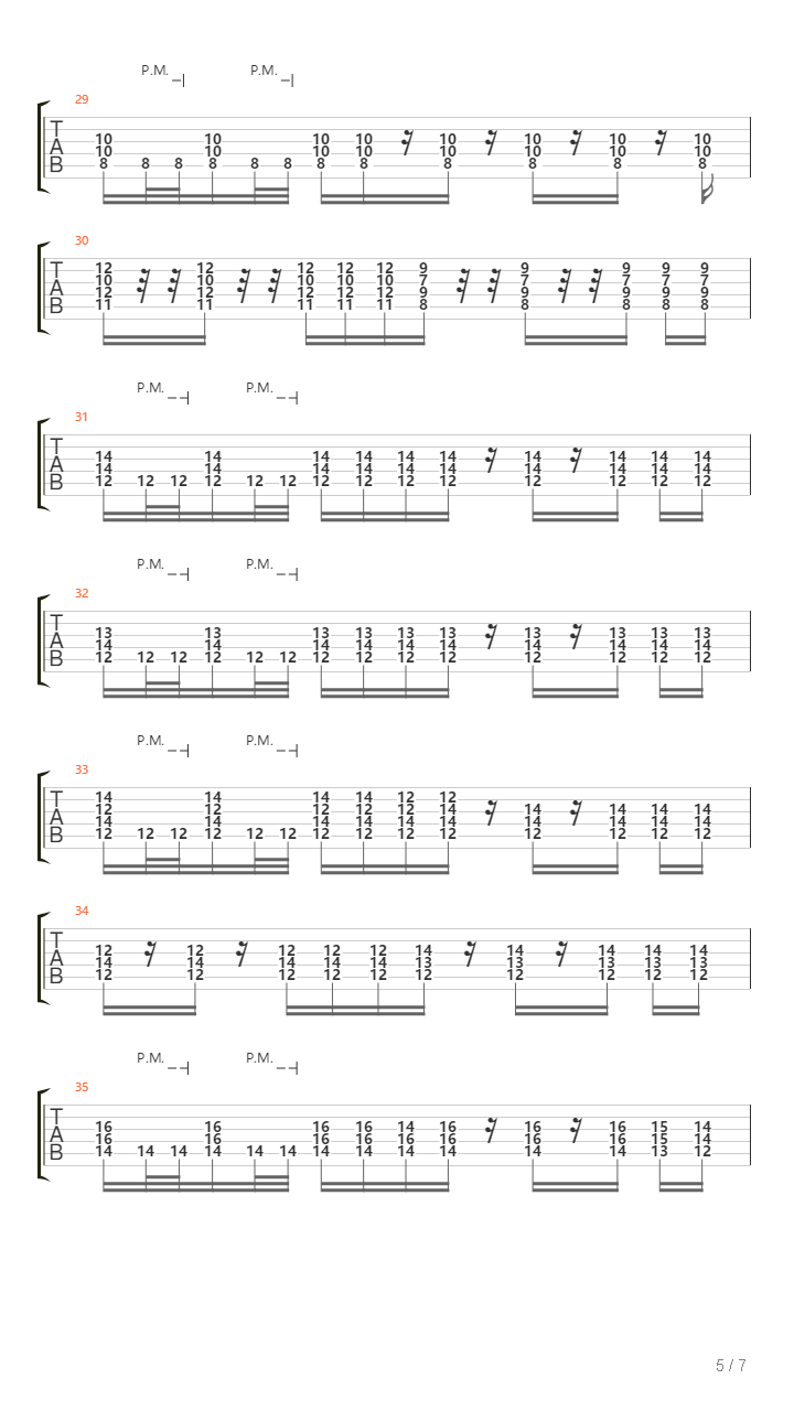 Bats In The Attic吉他谱