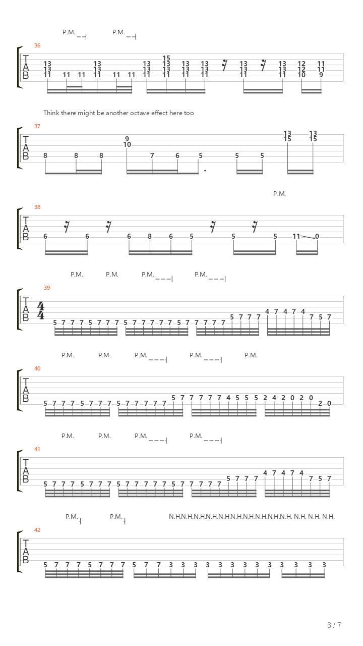 Bats In The Attic吉他谱