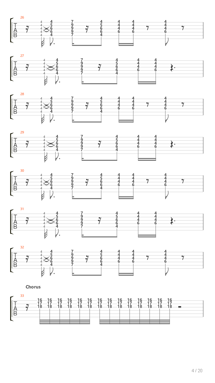 777-9311吉他谱