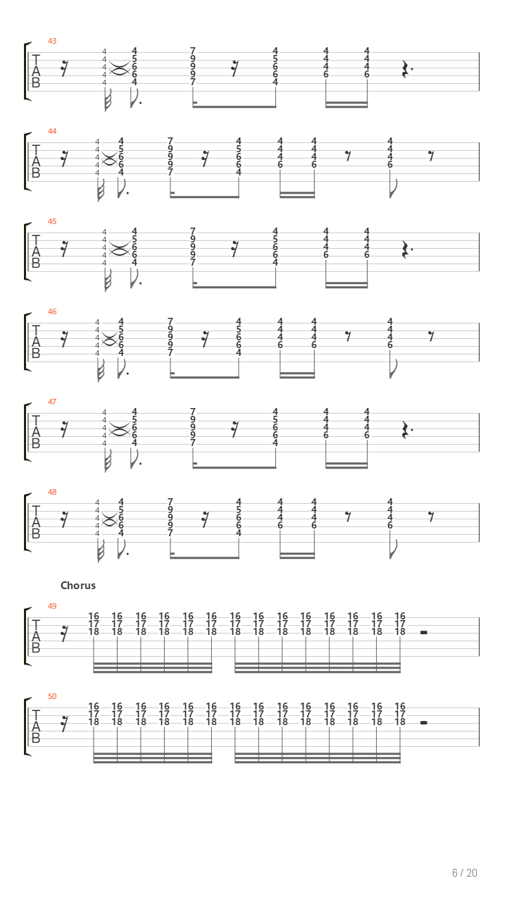 777-9311吉他谱