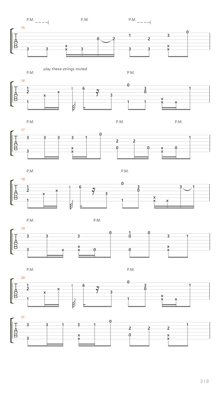 Slow Hands吉他谱