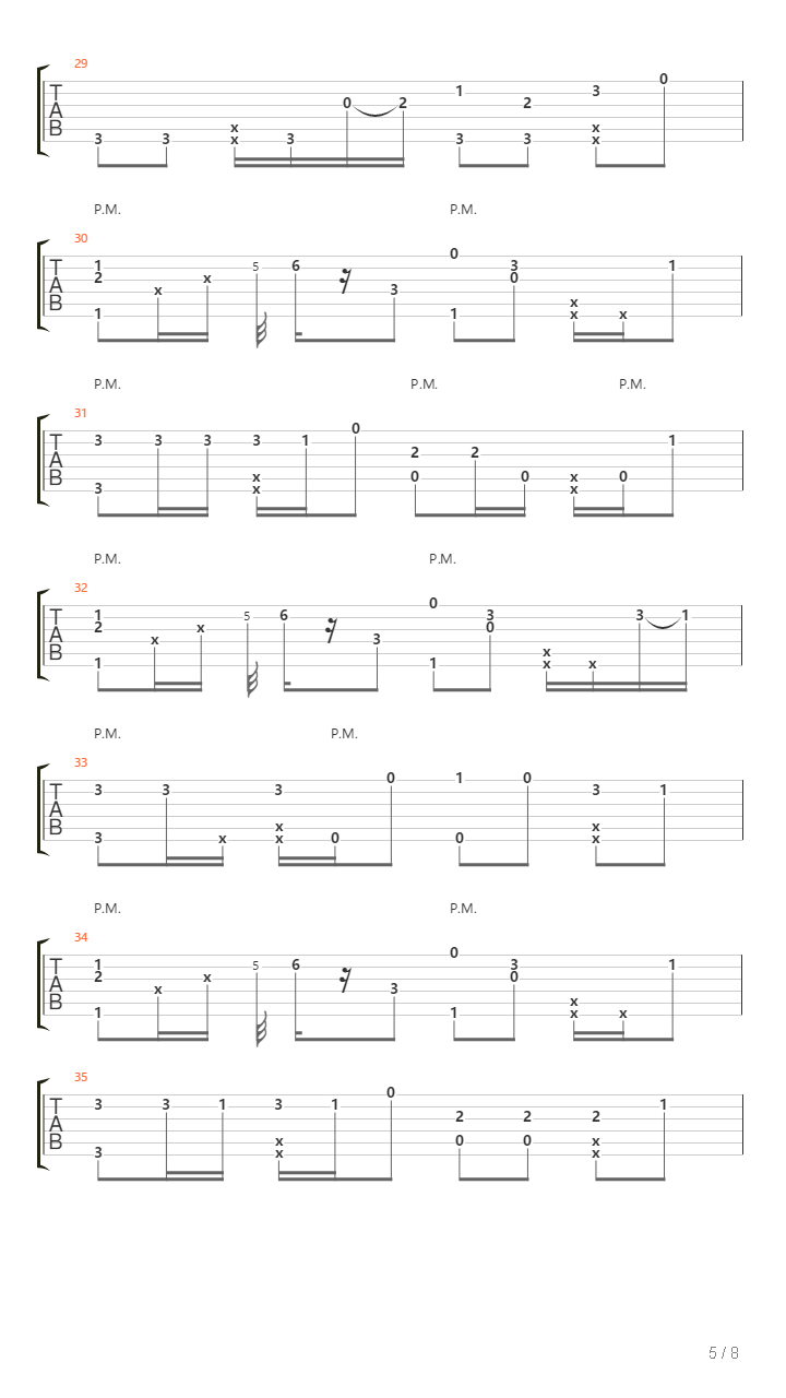 Slow Hands吉他谱