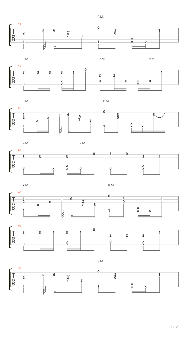 Slow Hands吉他谱