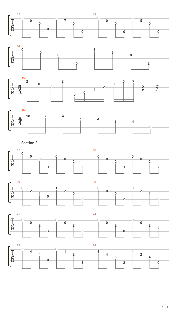 Nostalgia De Estancia吉他谱