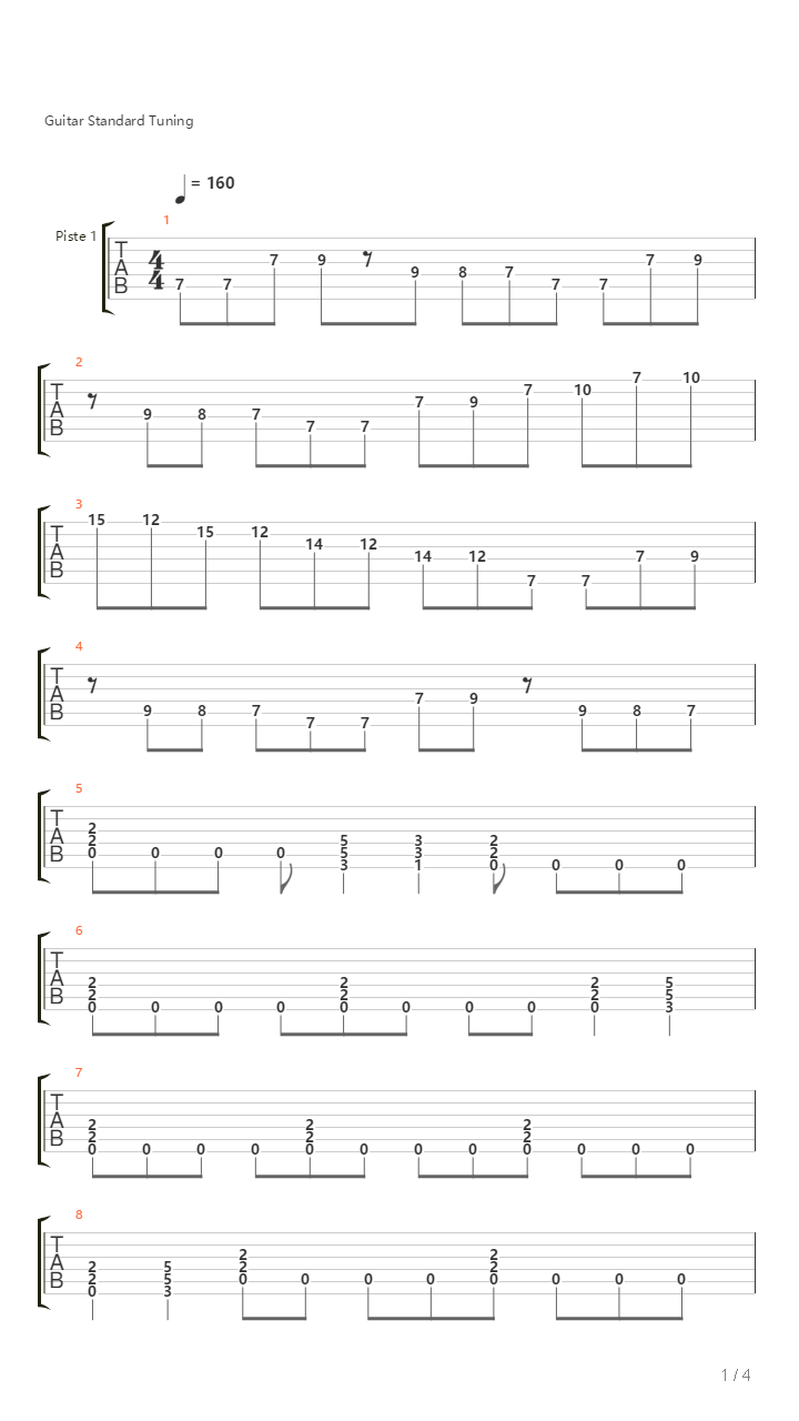 The Sweetest Game You Play吉他谱