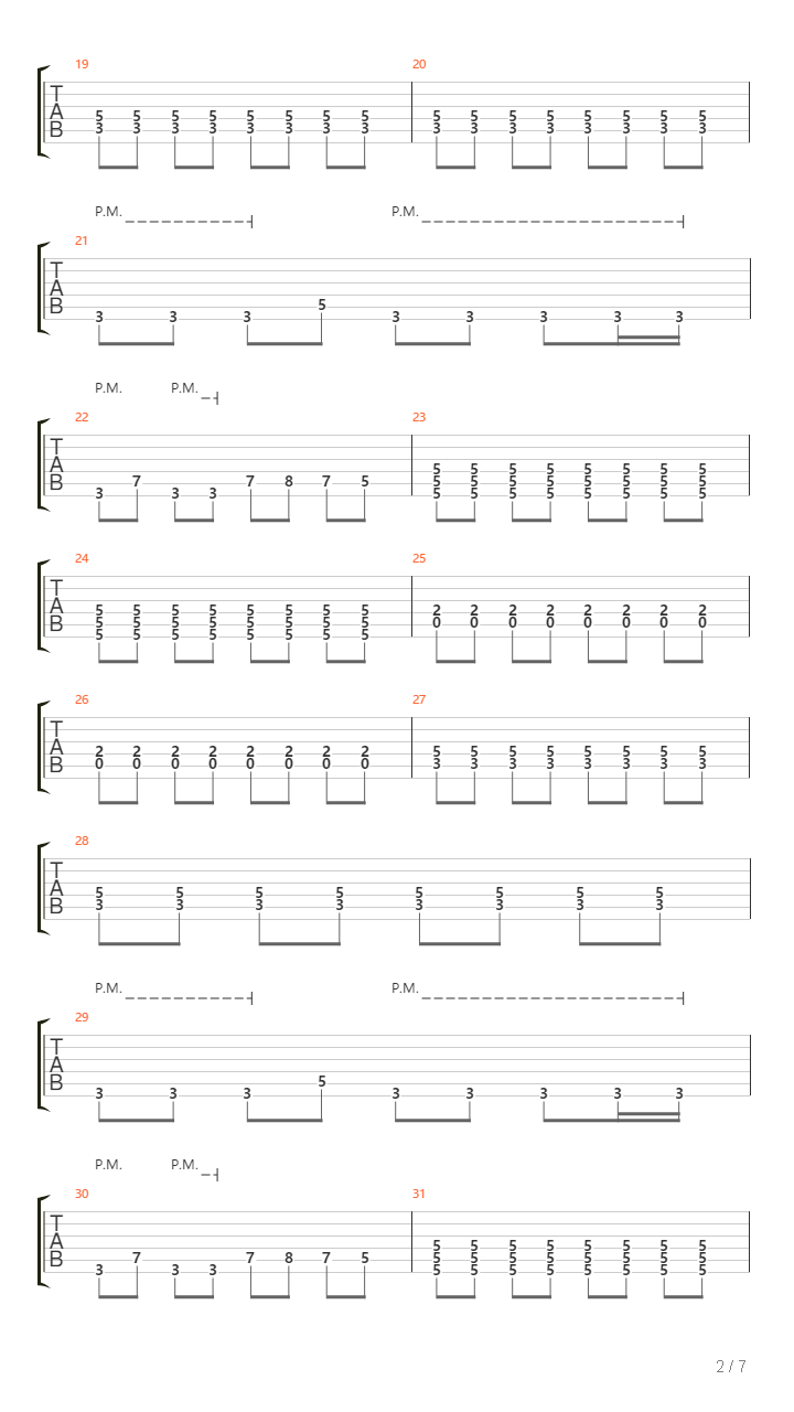 The Walls Between Us吉他谱