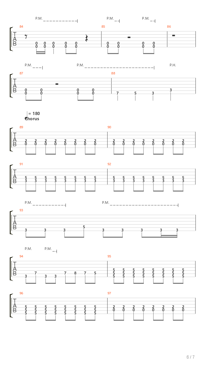 The Walls Between Us吉他谱