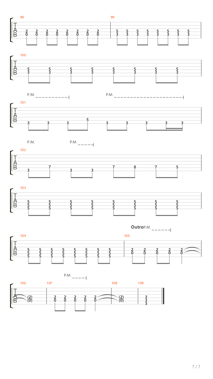 The Walls Between Us吉他谱