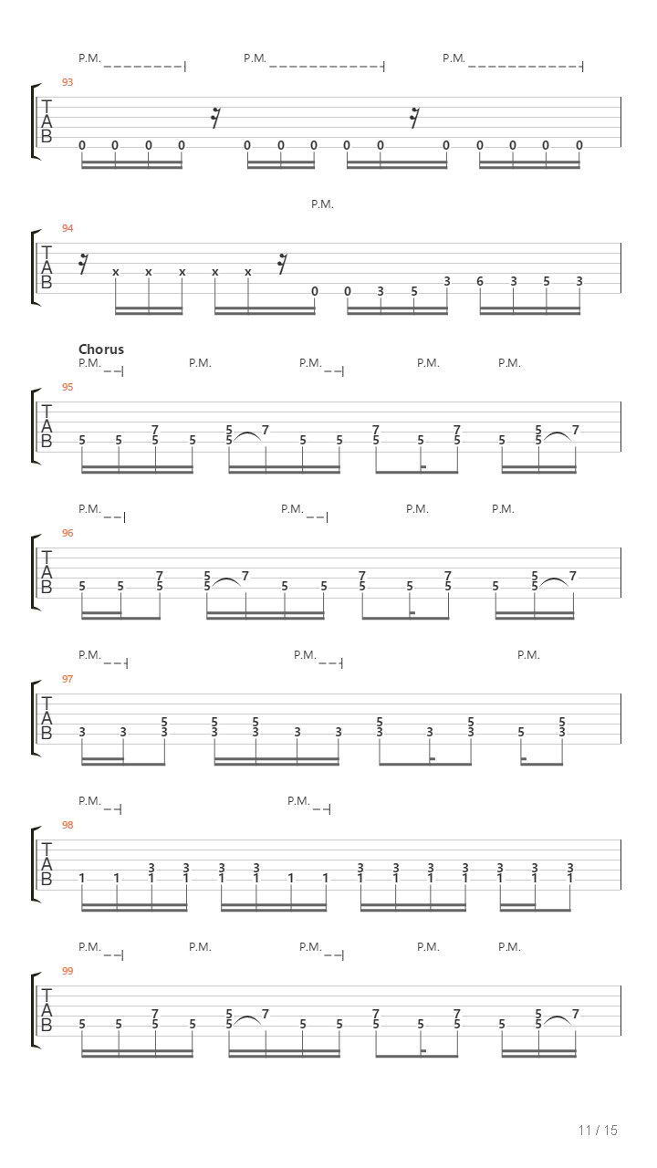 The Pulse Of The Dead吉他谱