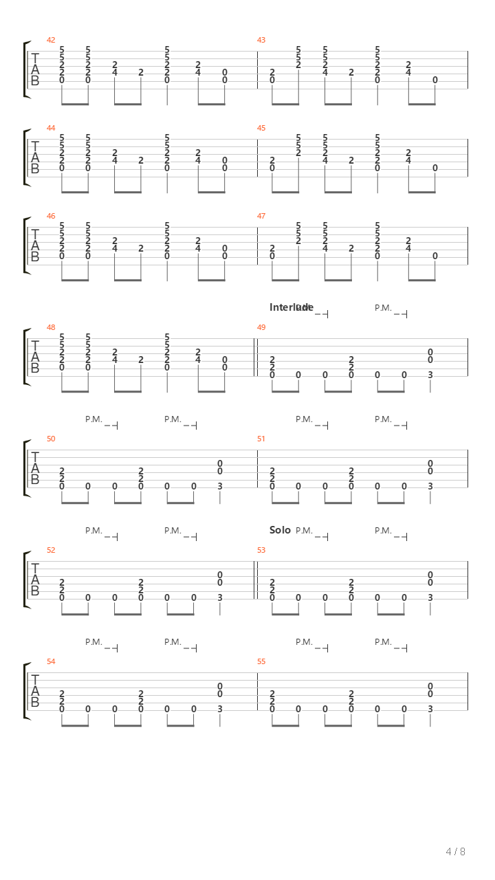 Repo Man吉他谱