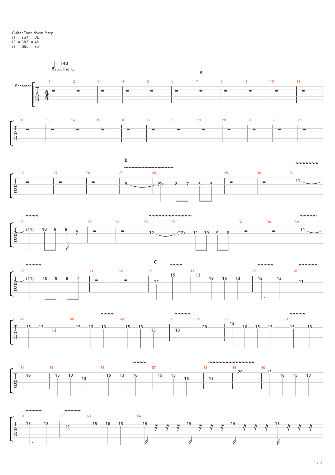 Zeelich吉他谱