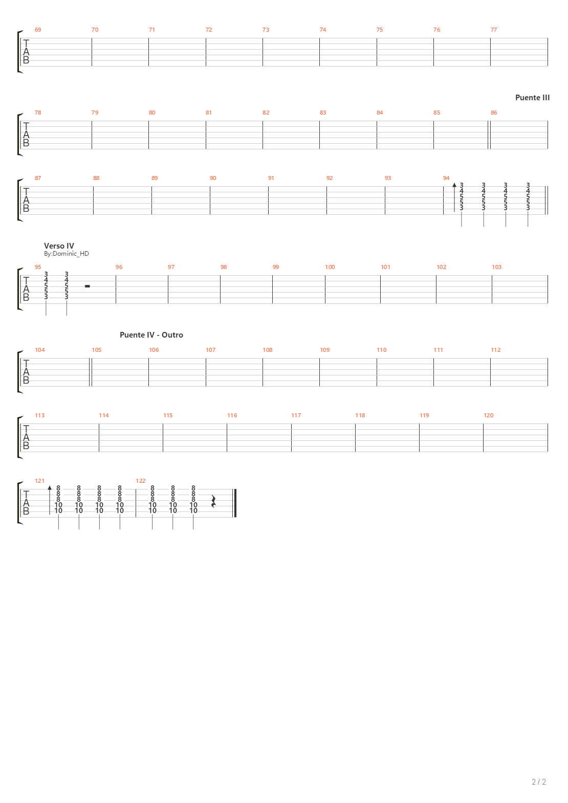 El Tano Pastita吉他谱