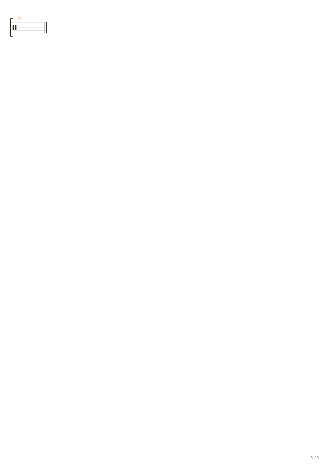 The Proposition吉他谱