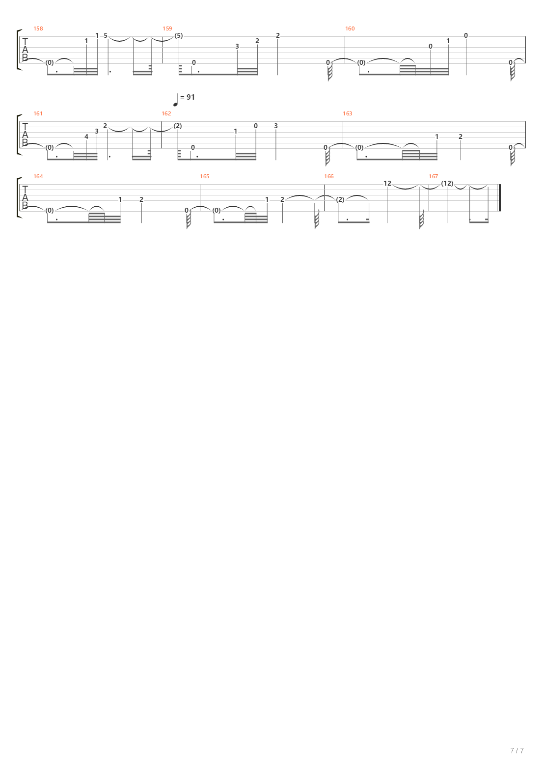 Mazurka吉他谱