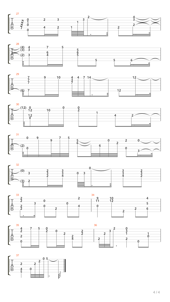 Tres Canciones Mexicanas2吉他谱