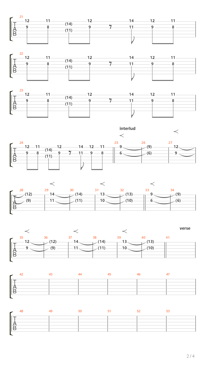 Ti吉他谱