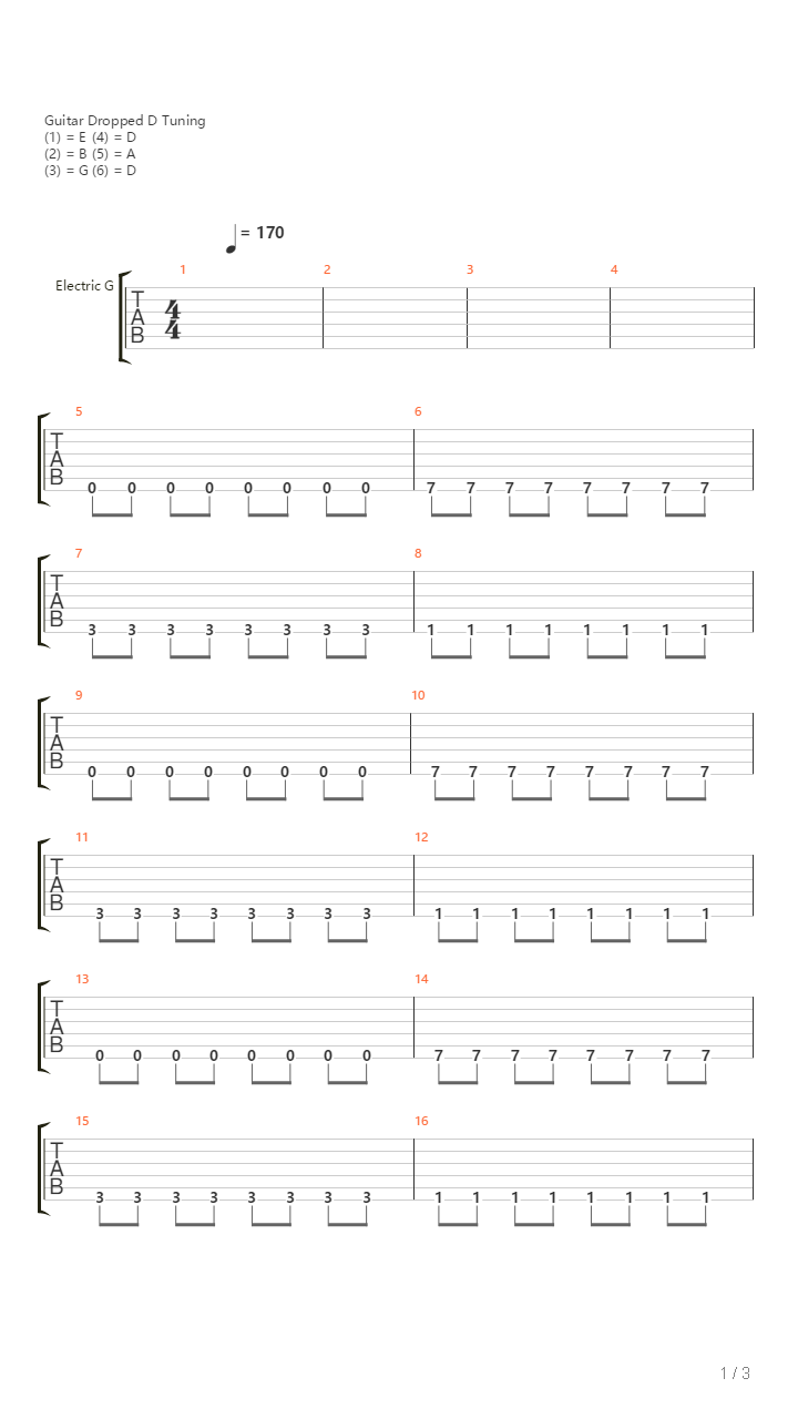Song For Puerto Rico吉他谱