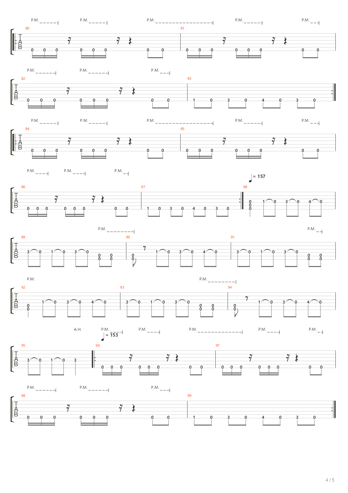 Buried吉他谱