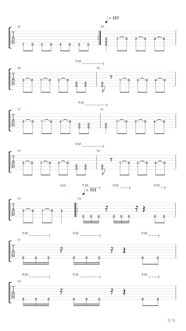 Buried吉他谱