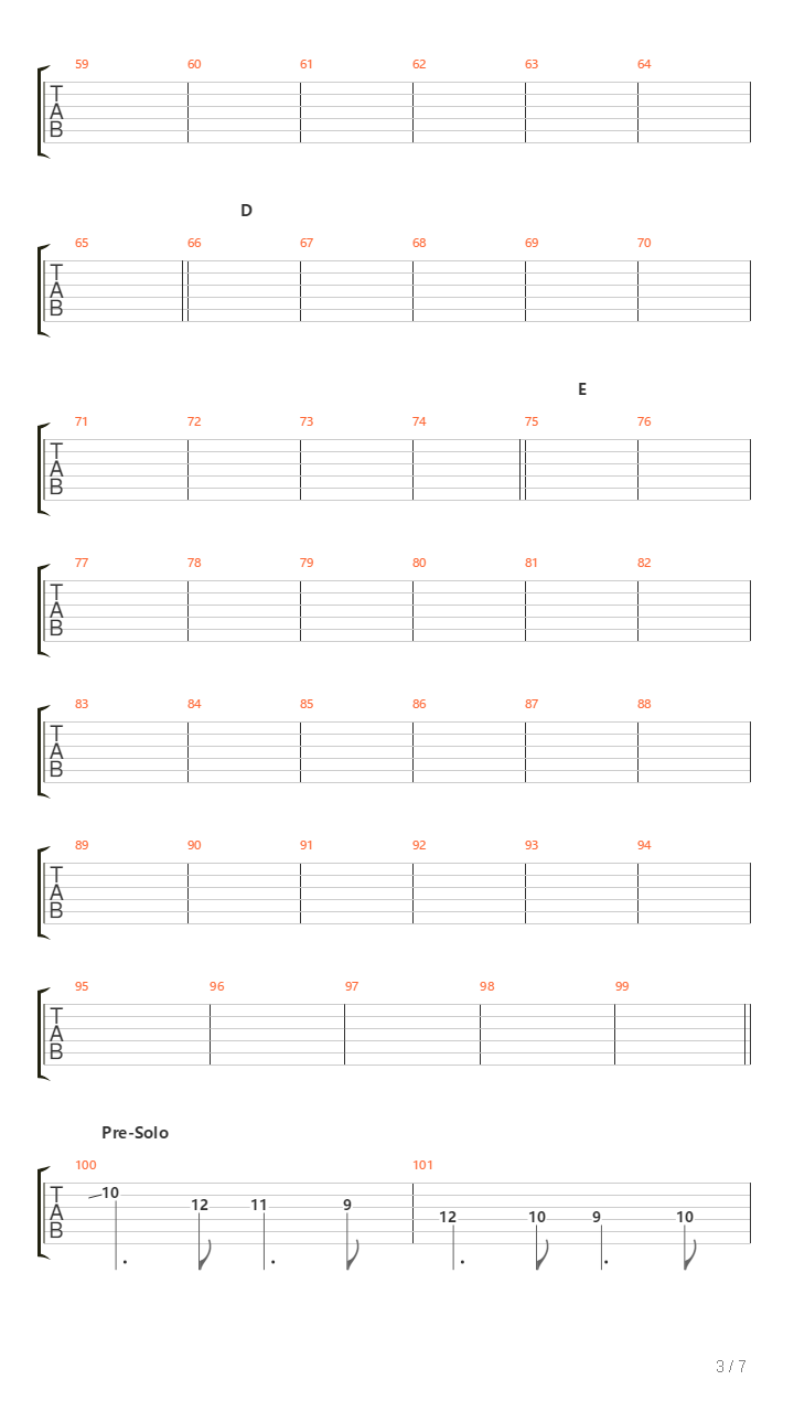 Land Of The Rising Sun吉他谱