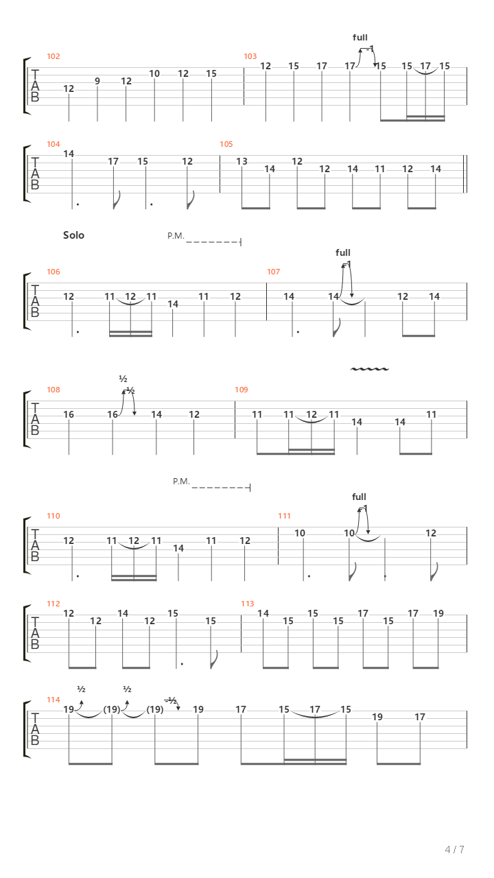 Land Of The Rising Sun吉他谱