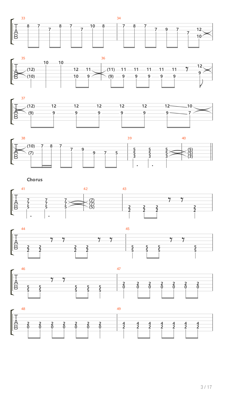 Determination Symphony吉他谱