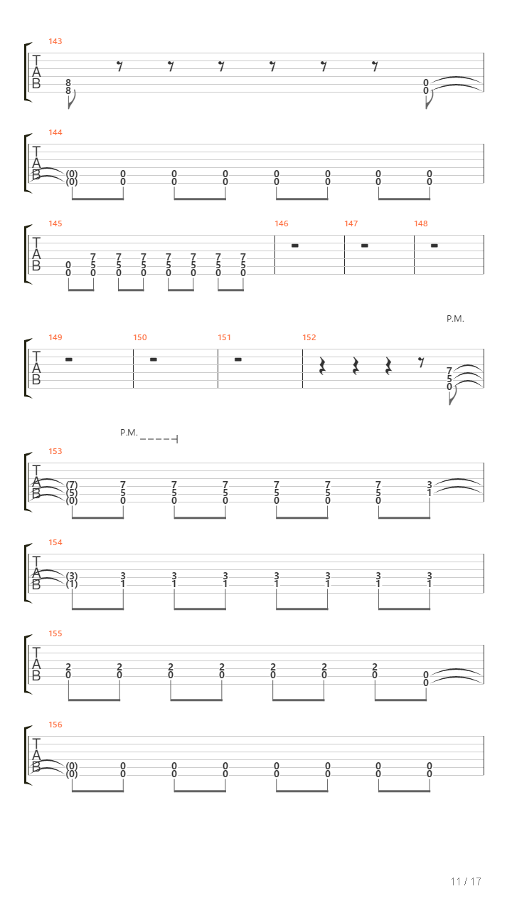 R吉他谱