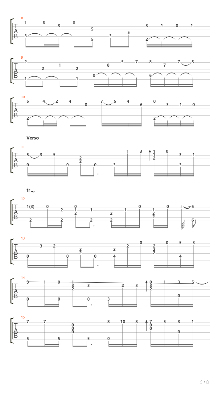 Concerto Pour Une Voix吉他谱