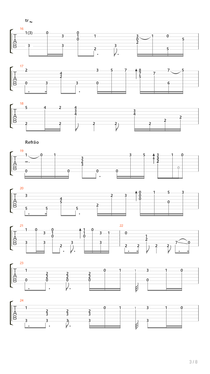 Concerto Pour Une Voix吉他谱