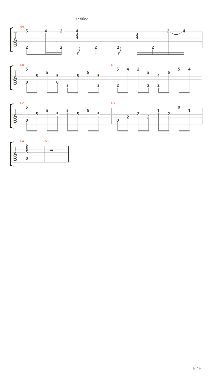 Concerto Pour Une Voix吉他谱