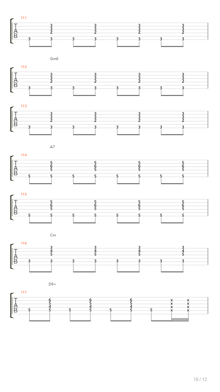 Frida吉他谱