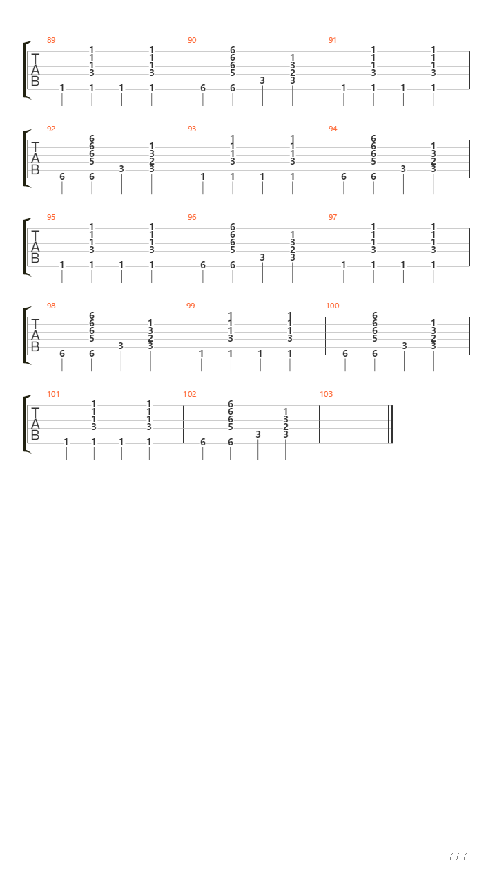 Maigrir吉他谱