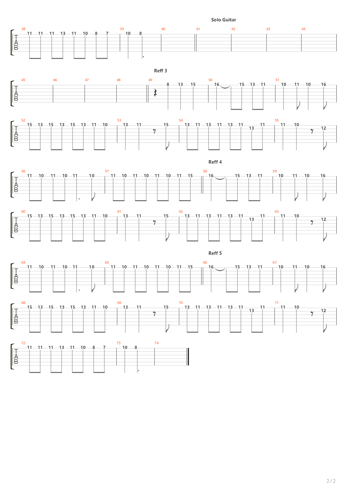 Amalina吉他谱