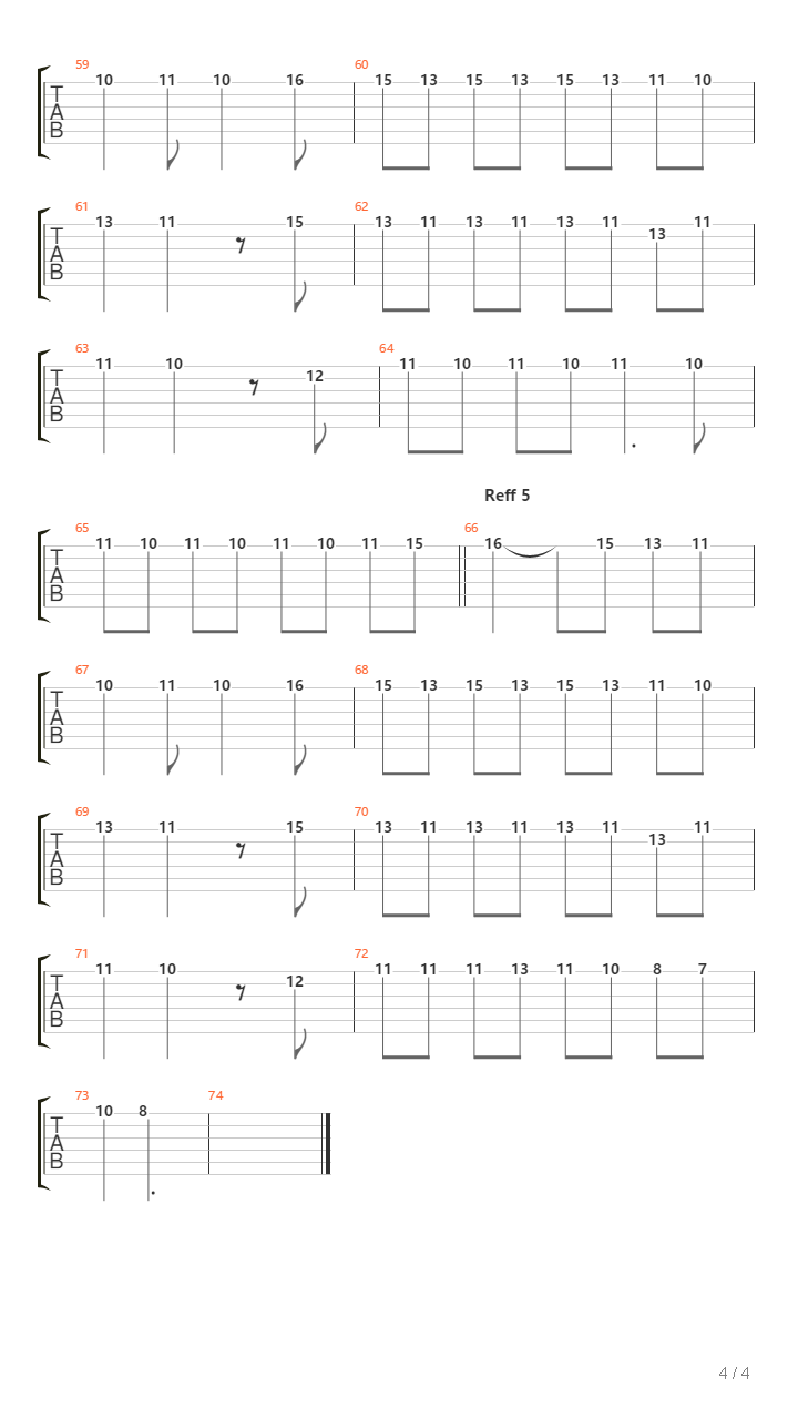 Amalina吉他谱