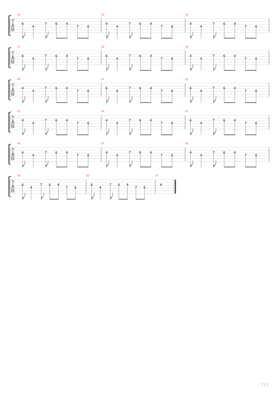 Ecuador吉他谱